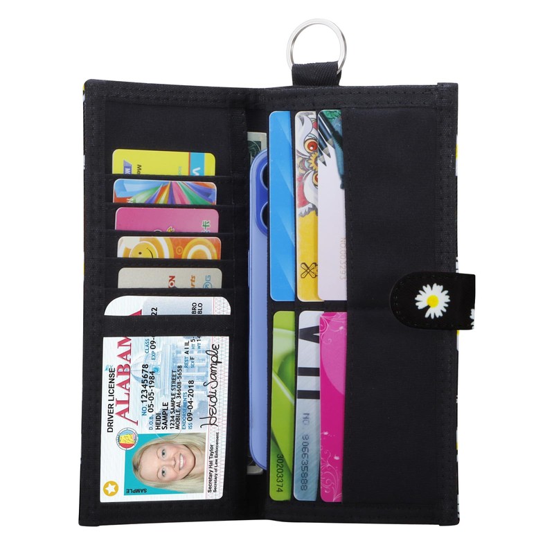 XEYOU Women's Wallet RFID Blocking Credit Card Holder Wallet Large