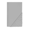 Schlafwohl Jersey Fitted Sheet Silver 100% Cotton Robust and Easy