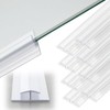 Maasechs 8 Pack Polycarbonate Greenhouse Panels Connectors, 36" Plastic H