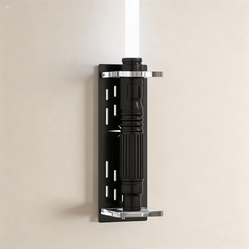 ANMAYNICE Wall Mount Light Saber Display Stand, Vertical Light Saber