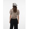 VERO MODA Women's Vmdoffy 2/4 O-Neck Pullover Ga Noos, Moon