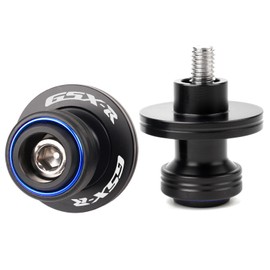 ZEXDDI Fit For Suzuki GSXR 600 2005 GSXR 750 2018 GSXR 1000 GSX1300R GSX-8R GSXR 125 GSX-R 150 CNC Motorcycle Swingarm Spools Sliders Swing arm Spools Stand Screws (Blue)