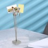 VILLCASE 8-Branch Photo Tree Card Holder, Silver Desktop Picture Display