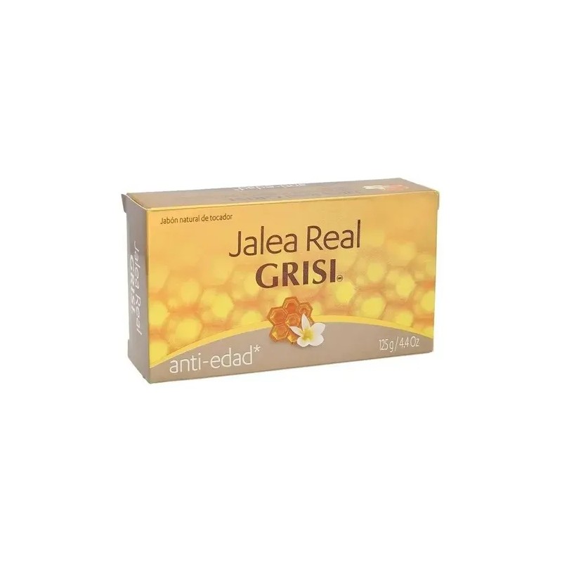 6 Pza Jabón De Tocador Grisi Jalea Real Anti-edad 125