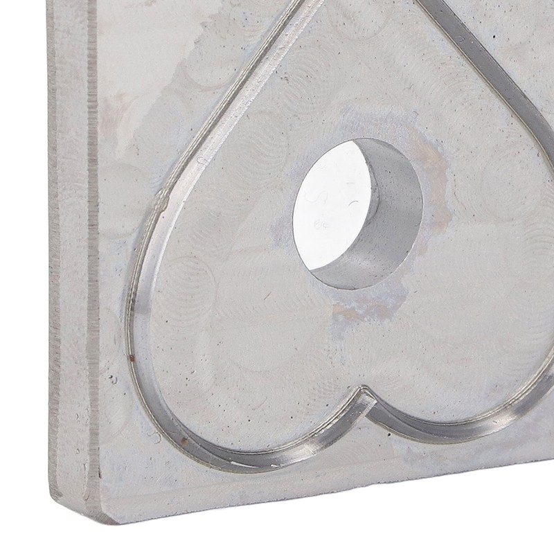 Heart Shape Cutting Die Alloy Steel Clean Cutting Surface Leather