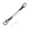 TUCKBOLD Motorcycle Crossbar Portable Handlebar Motorcycle Handlebar Silver Tone with