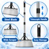 Heavy Duty Manganese Steel Ice Scraper Snow Shovel with Telescopic