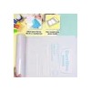 Rollo Contac Transparente Auto Adherible Barrilito 45cmx20m Lisa