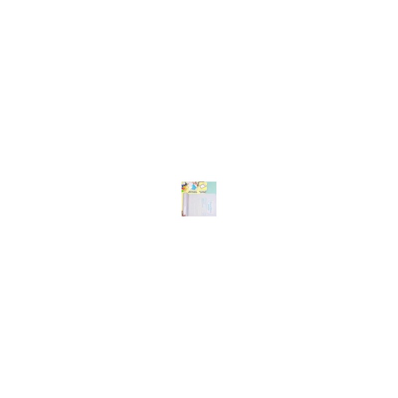Rollo Contac Transparente Auto Adherible Barrilito 45cmx20m Lisa