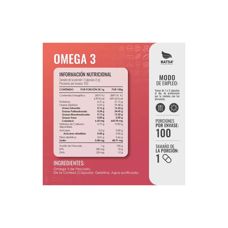 Pack Concentración Y Bienestar, 100 Cap C/u Sabor Natural