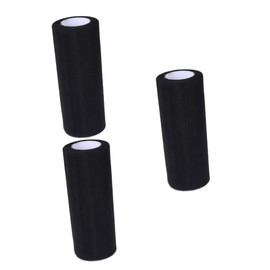 Tofficu 3pcs 6 25 Mesh Tulle Rolls 6 Inches Wide 25 Yards Long Yarn for DIY Wedding Decor Tutu Skirt Bow Tutu Craft Sewing
