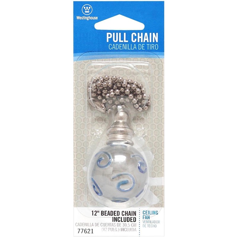 WESTINGHOUSE LIGHTING 12" Ni/Curly Pull Chain