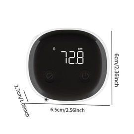 Sharplace Body Measuring Tape, Circumference Measure, Locking Metric/inch Smart Fitness Equipment, Measurement Device for Bust Waist