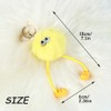 YCVBCY Key Fob, Cute Pompoms Keyring with Cute Soft Plush