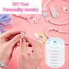 DOETYD 6 Rolls 0.5mm Clear Elastic Thread Clear Craft Making