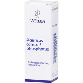WELEDA Agaricus Comp./Phosphorus 50 ml Solution, 114 g, Liquid, Homeopathic Blend, 1 Bottle, 1 Piece, Unflavored