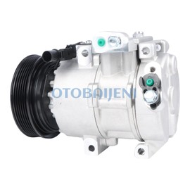 Otobaijeni 6PK 12V Automotive Air Conditioner Compressor 6SBU16C 97701-1D200 977011D200 97701-1D200AS Air Conditioning Compressor Clutch Assy for Kia Rondo/Carens AC Compressor Replacement Parts