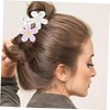 Gatuida 6 Pcs Flower Hair Claw Clips Creative Floral Design