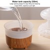 Rain Cloud Humidifier 7 Colors Light Remote Control Wood Grain