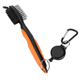 VGEBY Cepillo para Polvo de Limpieza para Palos de Golf con mosquetón y Herramienta de Limpieza para Palos de Golf Golf Cepillo De Golf Cepillo De Golf Cede Golf
