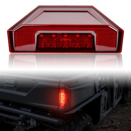 SAUTVS 1 lámpara trasera para general, LED roja de parada de freno trasero para Polaris Ranger 570 tamaño completo XP 900 RGR GENERAL 1000 2015-2021 Accesorios (compatible con el lado izquierdo y