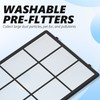 SAKEGDY 115115 HEPA Replacement Filter A Compatible with Winix PlasmaWave