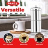 PANCA Stainless Steel Filter Coffee Maker Machine, Big Size, 6-8