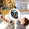 Fluorescent Tape Measure 5M/16ft Stainless Steel Self Lock Measuring Reel