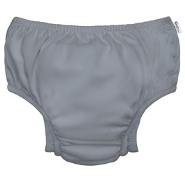 i Play Unisex Reusable Absorbent Baby Swim Diapers Gray 12 Months