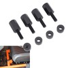 4Pcs Seat Lift Mount Kits 2 Inch Black Reliable Rugged
