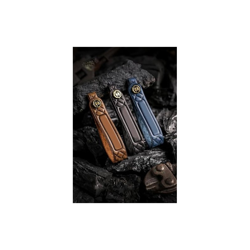 TECART Key fob Cover case with Keychain Leather Key case