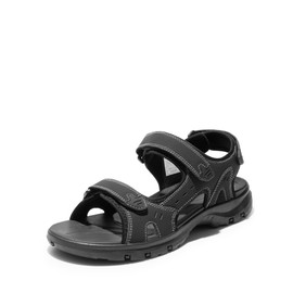 DREAM PAIRS Sandalias de Senderismo para Hombre, Huaraches para Hombre con Puntera Abierta,Size 26.0 cm,Negro,DMUMST2502