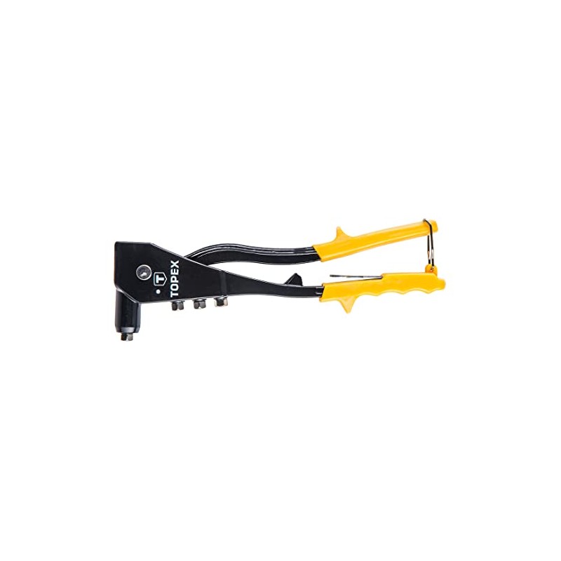 Aluminium Hand Riveter, 2.4, 3.2, 4.0,4.8mm TOPEX 43E701
