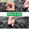 carauto2000 100Pcs Bumper Clips Retainer Rivet FENDER TRIM Car Push