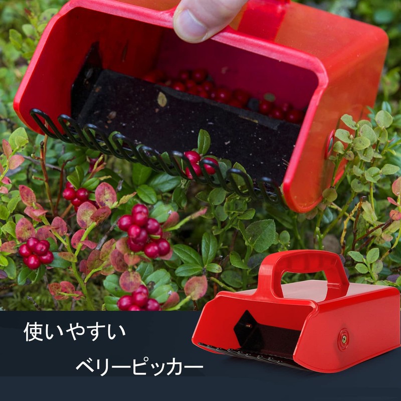 Vivi Bakie Berry Picker, Fruit Harvesting, Fruit Picker, Lightweight, Plastic