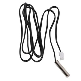 B3950 NTC Thermocouple 10k Stainless Steel Temperature Sensor Waterproof and High Accuracy for Temperatur Thermocouple Temperature Sensor for Temperature Testing (2M)