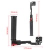 Camera Stabilizer Handlegrip Adjustable 180 Degrees Angle Aluminium Alloy Anti