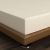 Single Fitted Sheet 90 x 200 cm Cream