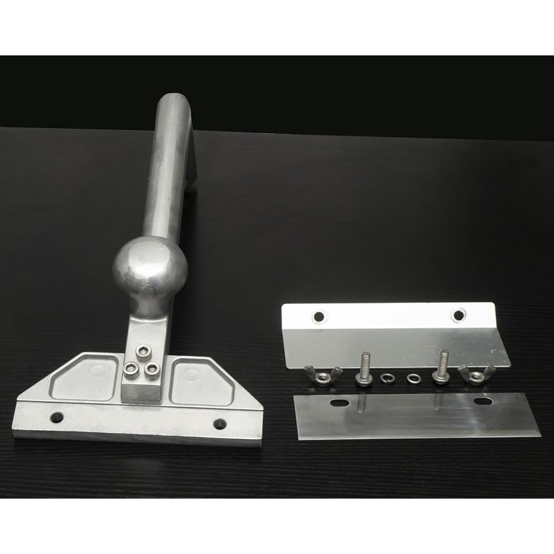 Professional Heavy Duty Grill Scraper for Flat Tops with Stainless