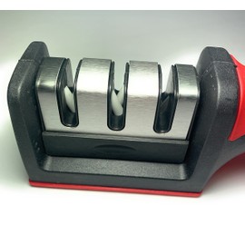 3 Stage Portable Knife Sharpener Sharpening Tool, Anti-slip,Easy To Repair,Restore and Polish Blades