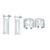 Sturdy Built (2) 8" Galvanized Vertical Bunk Bracket Kit for