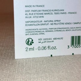 Maison Francis Kurkdjian L'Homme A la Rose Eau de Parfum Sample Spray .06oz, 2ml