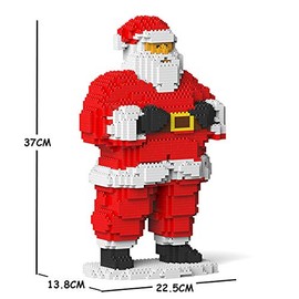 JEKCA Santa Claus 01S | Plastic Building Blocks | Age 14+