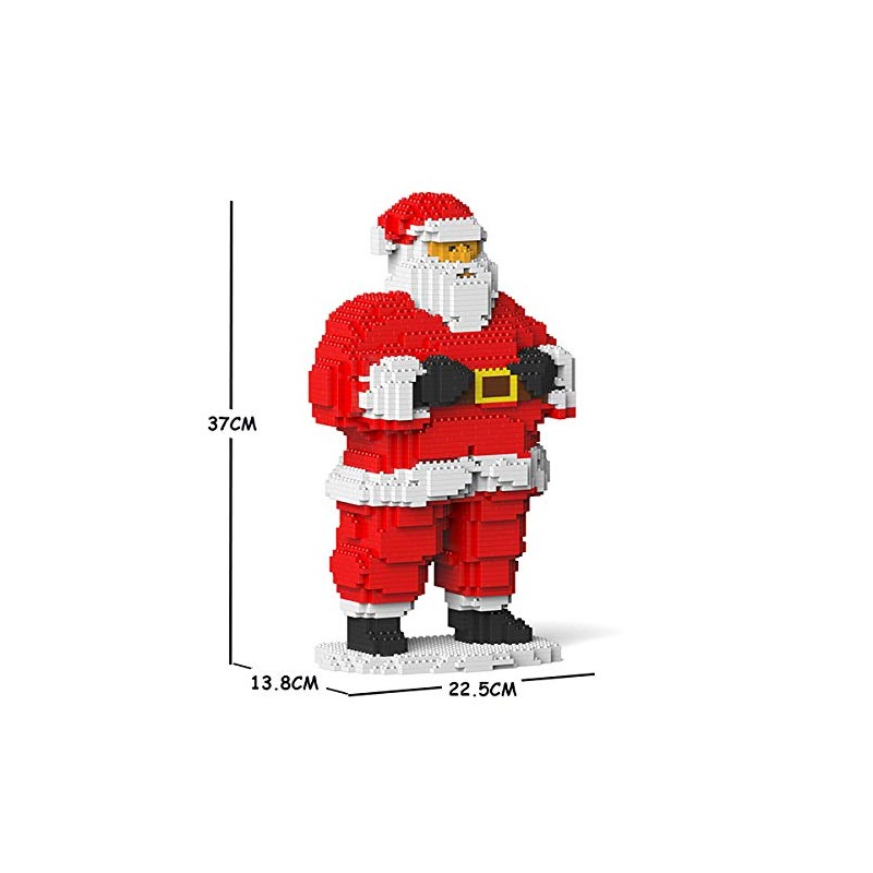 JEKCA Santa Claus 01S | Plastic Building Blocks | Age
