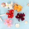 KEUKORZ 5 PCS Bohemia Flower Hair Clips Hawaiian Flower Hair