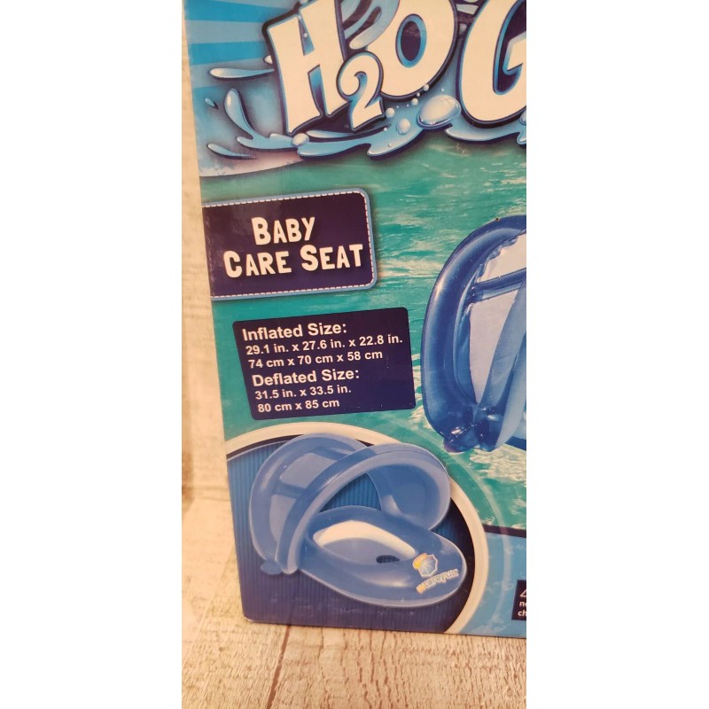 H2OGO H2O Go! Baby Care Seat*50+ UPF UV Protective*Cov
