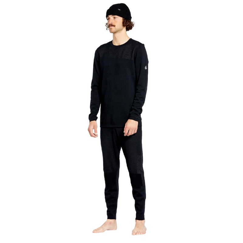 Volcom Men's Engineered Merino Wool Thermal Snowboard Base Layer Pant
