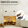 Giilayky Coal Shovel and Hearth Brush Set, Fireplace Shovel and