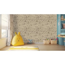 APPIOK Vintage Peel and Stick Wallpaper Self Adhesive Wallpaper Vinyl Removable Contact Paper for Home Decor 17.3in x 78.7in