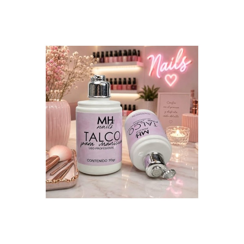 TALCO PARA MANICURA RUSA MH NAILS